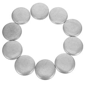 DEEPCRAFF 10Pcs Round Post Caps for Deck and Balcony Railing Protection