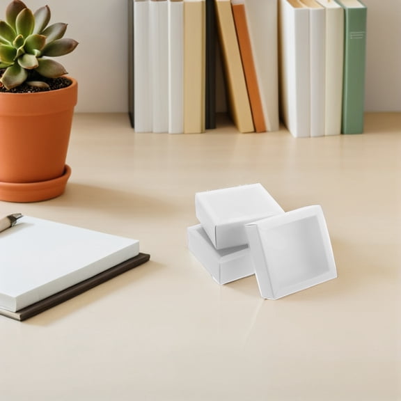 DEEPCRAFF 10Pcs Plain Match Boxes with Compact Sturdy Build for Match Storage and Event Decoration
