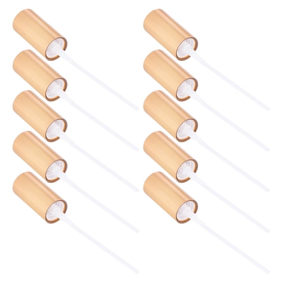 DEEPCRAFF 10Pcs Golden Replacement Spray Bottle Nozzles Aluminum for Fine Mist Application