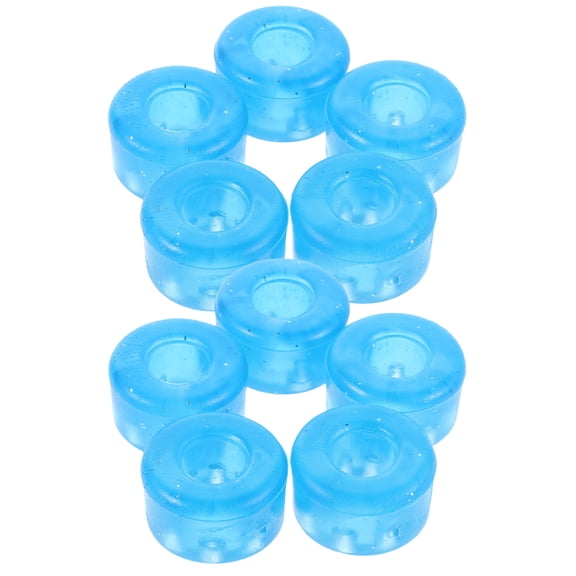 DEEPCRAFF 10Pcs Quad Skate Cushions PU Shock Absorbing Pads for Roller Skate Balance and Comfort