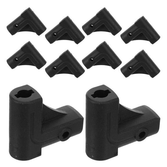 DEEPCRAFF Industrial Trolley Assembly Enhanced Maneuverability Caster Bracket Set for Carts 10Pcs