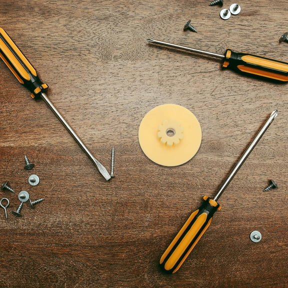 DEEPCRAFF 10Sets Bird Cage Hardware Kit Nuts Washers for Breeding Box Perch Mounting Yellow