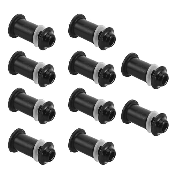DEEPCRAFF 10Sets Motorcycle Windscreen Mounting Screws Bolts Kit for M5 Fairings Assorted Colors