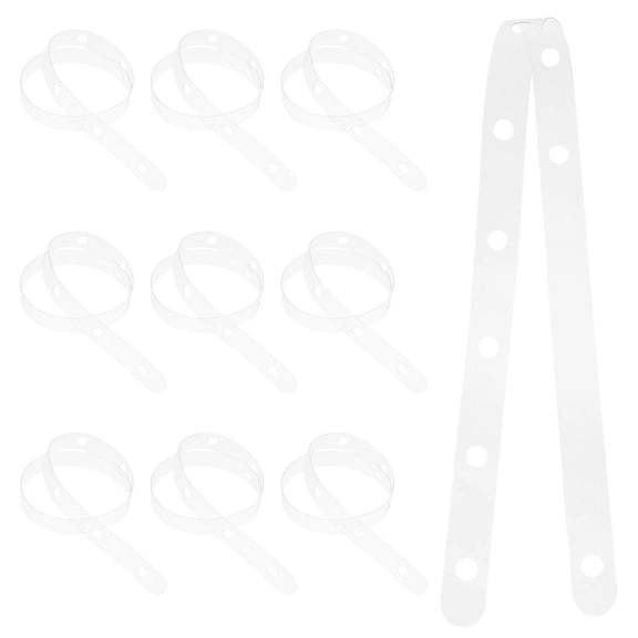 DEEPCRAFF 12Pcs Closet Organizer Plastic Hanger Connectors for Vertical Clothes Storage