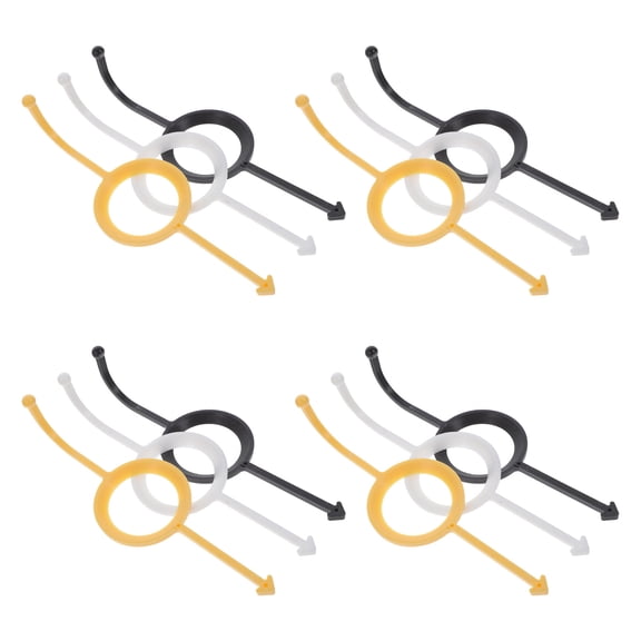 DEEPCRAFF 12Pcs Billiard Aiming Trainer Billiards Accessories Precision Shot Practice Tool for Pool Training