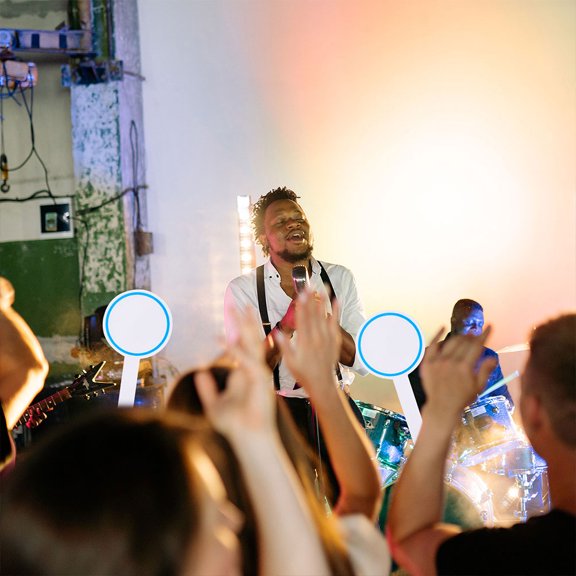 DEEPCRAFF 12Pcs Scoring Board Blue Foam Erasable Whiteboard Pad for Sports Events