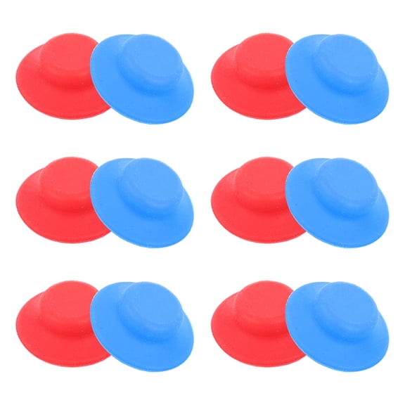 DEEPCRAFF 12pcs Plastic Seal Gaskets for Household Beverage Storage Containers, Leak-Proof and