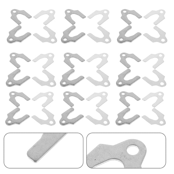 DEEPCRAFF 144Pcs Door Alignment Tool Auto Body Shims Kit Grey Steel for Automotive Repair