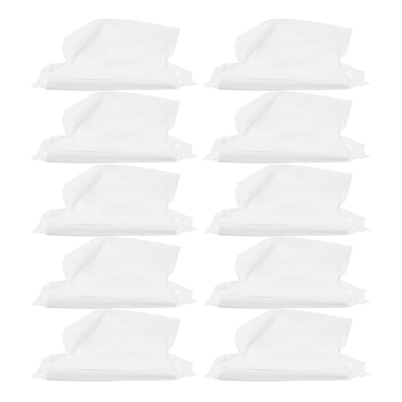 DEEPCRAFF 15Pcs Car Tissue Refill Pack Soft White Facial Tissues for Car Sun Visor Organizer