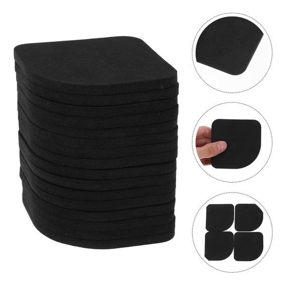 DEEPCRAFF 16-Piece EVA Anti- Washing Machine Mats for Home Appliances, Non-Skid Pads for Laundry Stability