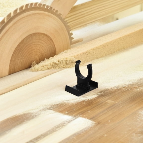 DEEPCRAFF 16Pcs Black Plastic Toe Kick Clips Adjustable Cabinet Feet Levelers