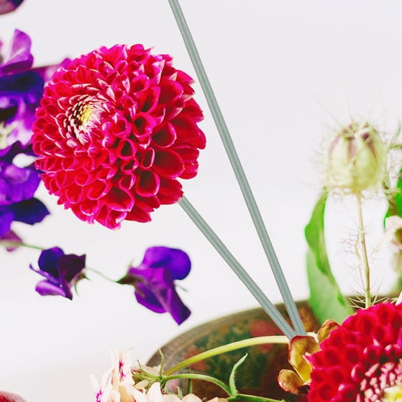 DEEPCRAFF Green Iron Floral Stems for Craft, Flexible Design, Realistic Appearance, 180Pcs