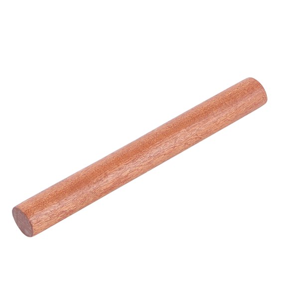 DEEPCRAFF 1PC Classic Dough Roller with Ebony Wood for Professional Baking Use