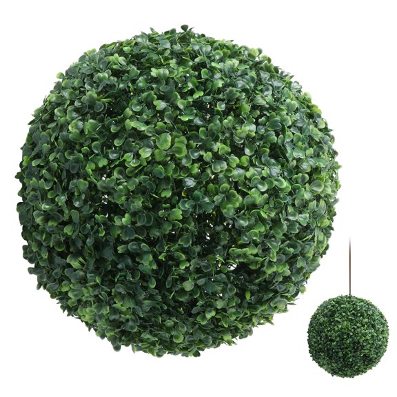 DEEPCRAFF 1Pack Greenery Ball Decoration Plastic Hanging Decoration for Homeowners