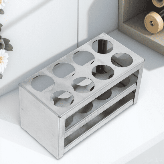 DEEPCRAFF 1Pc Stainless Steel Centrifuge Tube Rack Practical Test Tube ...
