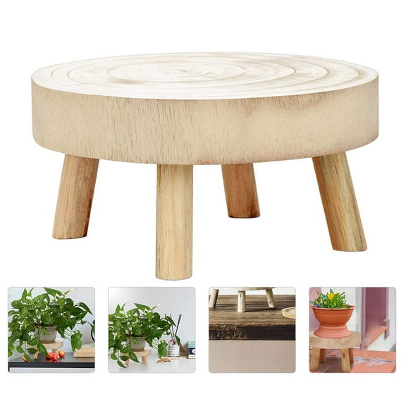 DEEPCRAFF Creative Flower Pot Rack Light Yellow 1Set 7.9X7.9X3.5In