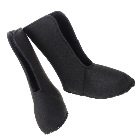 DEEPCRAFF Black Cozy Plush Boot Liners - Durable, Comfortable, and Warm