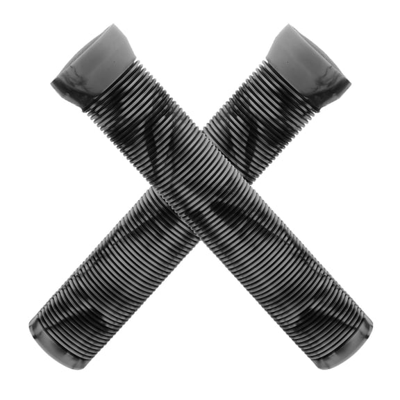 DEEPCRAFF 1Pair Non Slip Rubber Bike Handlebar Grips Shock Absorbing Extended Design for Mountain Bikes