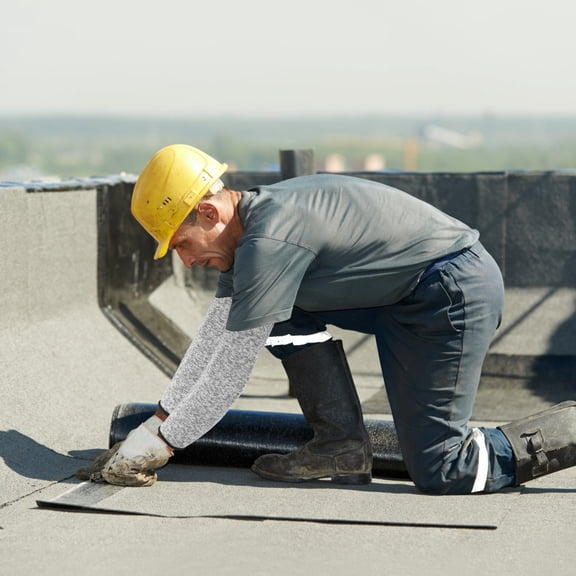 DEEPCRAFF 1Pair Grey Anti Cut Arm Protective Sleeve for Flexible Forearm Guard and Safety