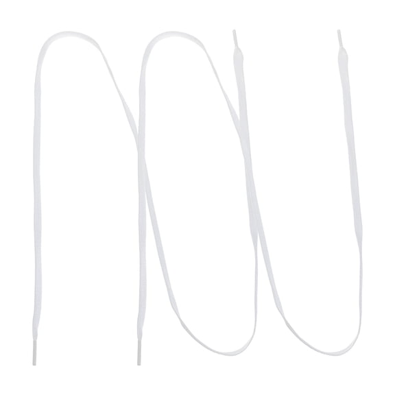 DEEPCRAFF 1Pairs Glow in The Dark Shoe Lace White for Sports and Casual Sneaker Replacement