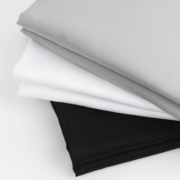 DEEPCRAFF Photo Backdrop Solid Color Background 3x2m Blended Fabric Dark