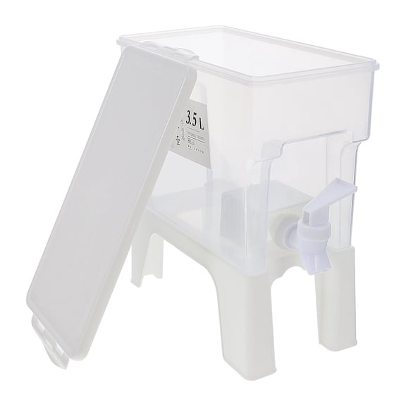 DEEPCRAFF Portable Beverage Dispenser Large Capacity PP White 1Pc