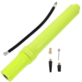 DEEPCRAFF Portable Multifunctional Air Pump for Basketball and Bike Tires with Easy Labor-Saving Pull Rod, Yellow Design
