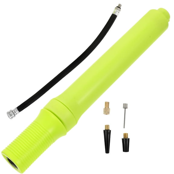 DEEPCRAFF 1Pc Multifunctional Air Pump for Basketball and Bike with Labor Saving Pull Rod in Yellow