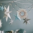 thumbnail image 1 of DEEPCRAFF 1Pcs Wreath Plastic Wall Hanging Festive Atmosphere Indoor Decoration, 1 of 6