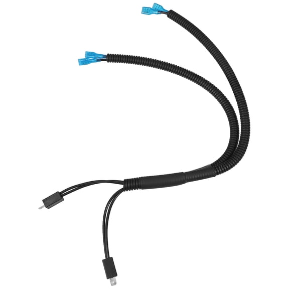 DEEPCRAFF Car Horn Wiring Harness Kit Black Plastic for Easy Installation and Reliable Car Horn Modification