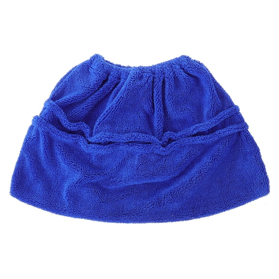 DEEPCRAFF 1Pc Durable Blue Broom Cloth Cover Washable Mop Pad Suitable for Various Broom Types