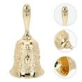 thumbnail image 1 of DEEPCRAFF 1Pcs Golden Bell for Christmas Decorative Bells 11.8x2.1in, 1 of 8