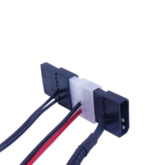 DEEPCRAFF 1Pcs Multiuse Power Cable for PC Lights Black suitable for Customization Projects