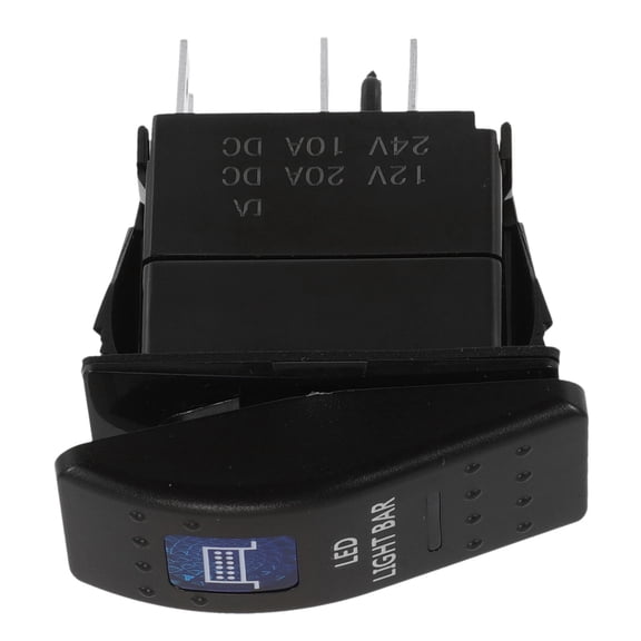 DEEPCRAFF 1Pcs PPA Rocker Switch for Automotive Use Power Control 5.3x4.3x1.2in