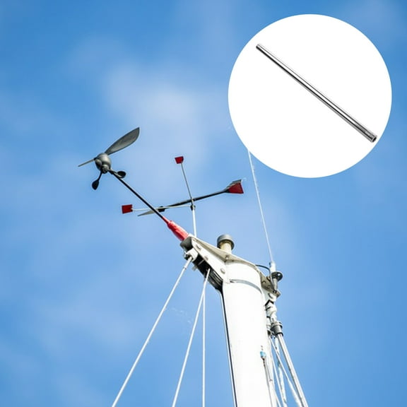 DEEPCRAFF 1Pcs Wind Direction Indication Weather Vane Roof Mount for Business Owners