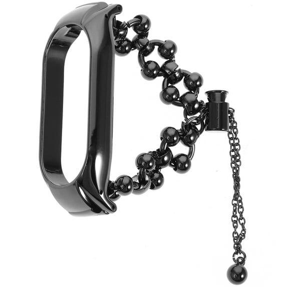 DEEPCRAFF 1Set Adjustable Stainless Steel Watchband for Band 7 Watches Men and Women 3.1X1.0X0.2In