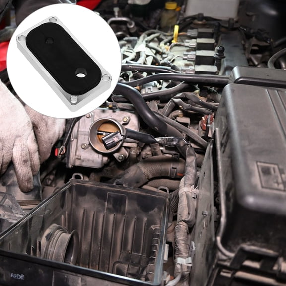 DEEPCRAFF 1Set Aluminium Alloy Car Cable Grommet for Transmission System Compatibility 3.93X1.97X0.79in