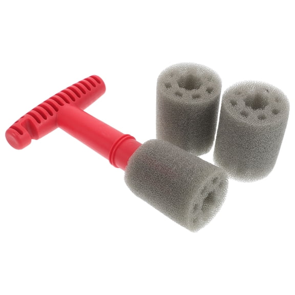 DEEPCRAFF 1Set Auto Nut Tool Detailing Brush with Comfortable Grip for Versatile Screw Cleaning