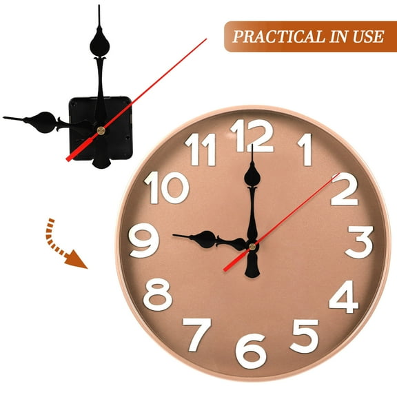 DEEPCRAFF Clock Replacement Mechanism Kit with Battery and Clock Hands for Craft Clock Repair and Assembly