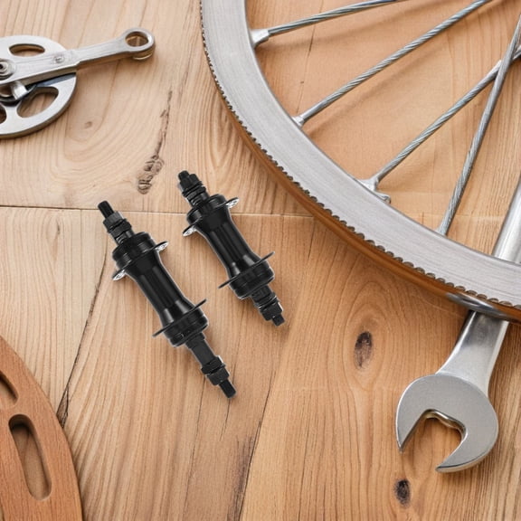 DEEPCRAFF 1Set Black 36 Hole Front Hub with Sealed Bearings for Mountain and Road Bike