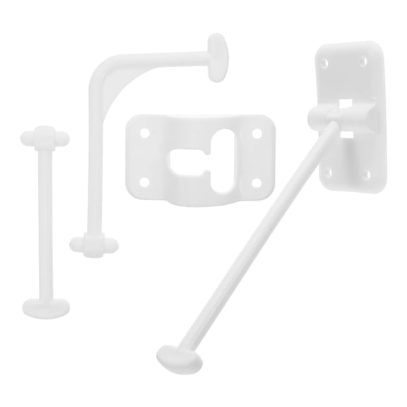 DEEPCRAFF Camper Door Latch White Plastic Enhanced Stability Universal Compatibility