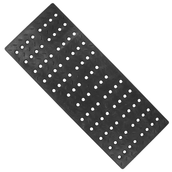 DEEPCRAFF Replaceable Black Plastic Drain Grate for Sewer and Outdoor Drainage