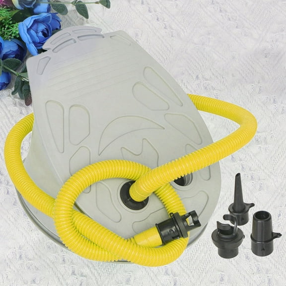 DEEPCRAFF 1Set Durable Plastic Air Pump Foot Operated Inflator for Inflatable Boat and Sofa