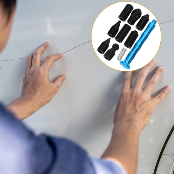 DEEPCRAFF 1Set Durable Automotive Dent Remover Pen for Car Body Repairs with Comfortable Grip and Replacement Tips