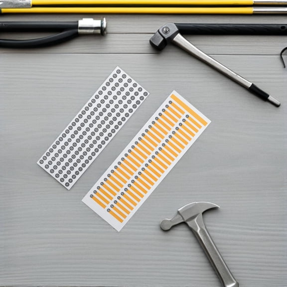 DEEPCRAFF Electrical Box Labels Set with Vinyl for Breaker Panel and Circuit Organization