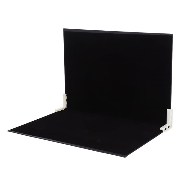 DEEPCRAFF Foldable Black Velvet Photo Backdrop Board for Small Product Photography and Studio Setup, 1 Set