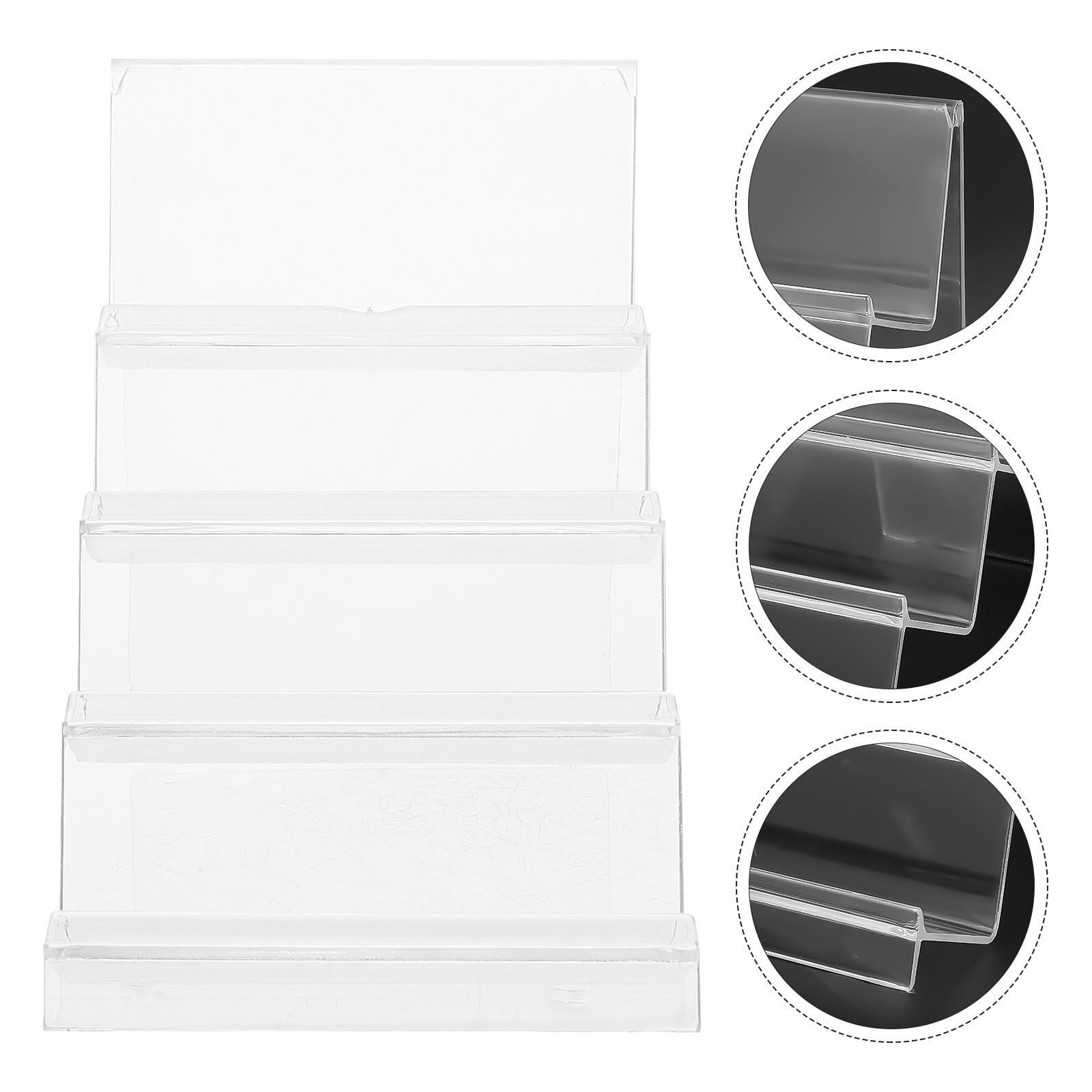 DEEPCRAFF 1Set Multi-layer Storage Display Riser For Wallets Acrylic ...