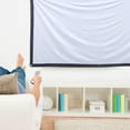thumbnail image 1 of DEEPCRAFF Foldable Polyester Projector Screen for Office and Classroom Use, Enhanced Viewing , Portable and Easy Setup, 1 of 7