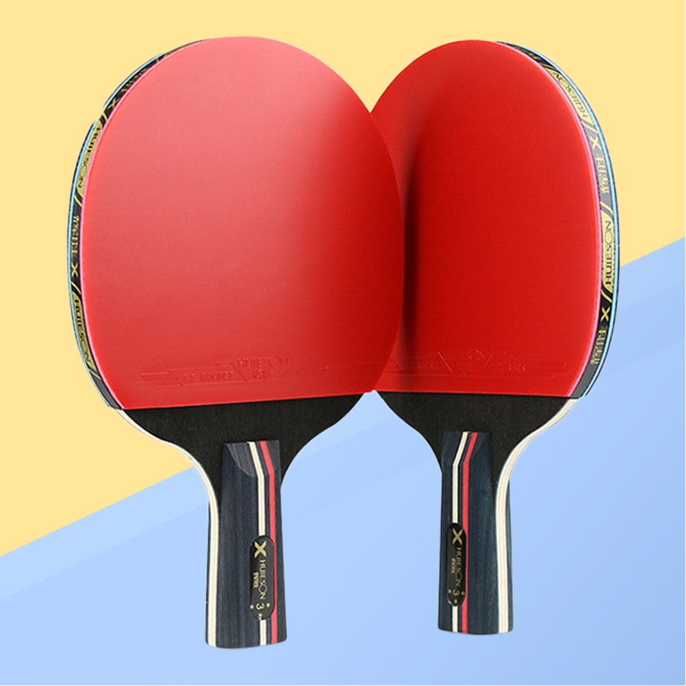DEEPCRAFF 1Set Table Tennis Rackets with Anti Slip Grip Assorted Color for Indoor and Outdoor Training