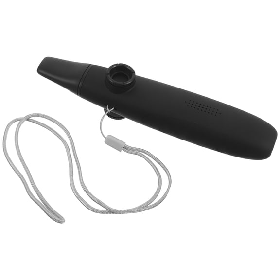 DEEPCRAFF Lightweight Black Plastic Kazoo Set for Beginners, Perfect for Home Music Practice and Fun Performance